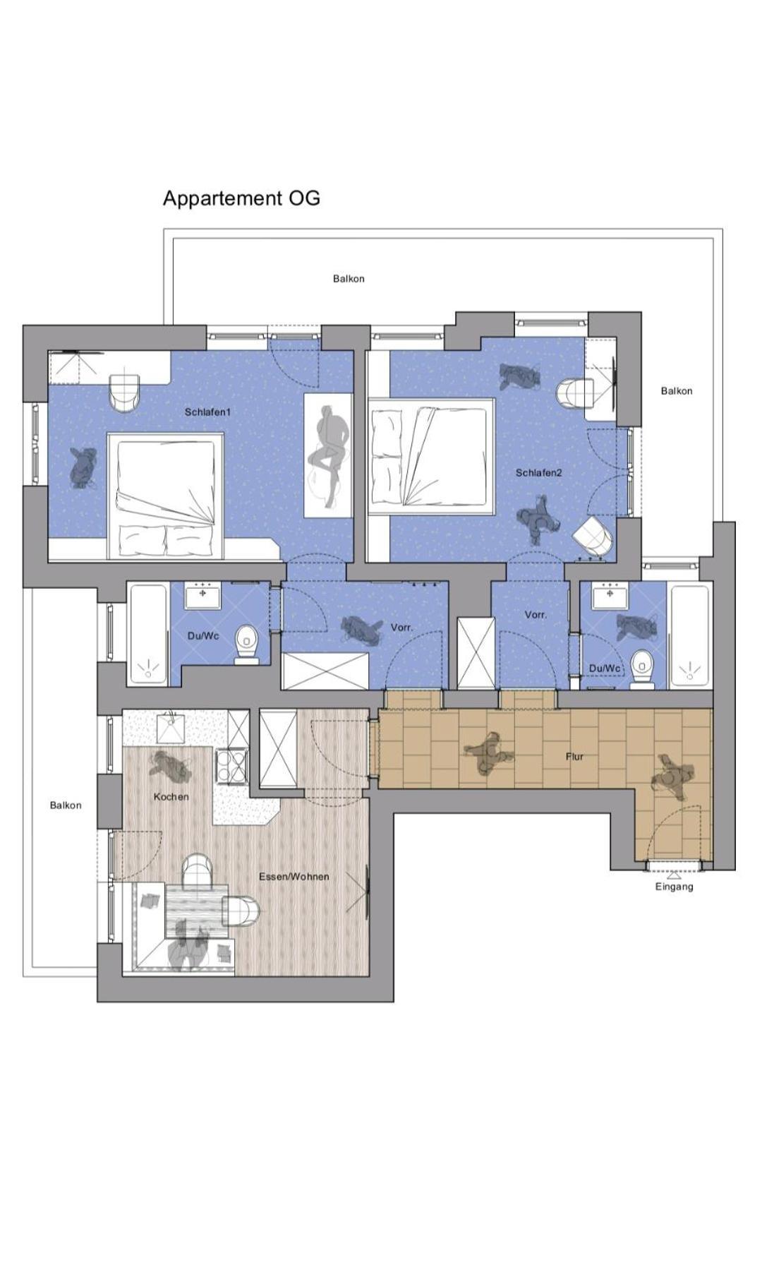 Zeitlos Apartments Gerlos Eksteriør billede
